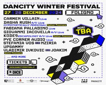 locandina Dancity Winter Festival 2024 - Foligno